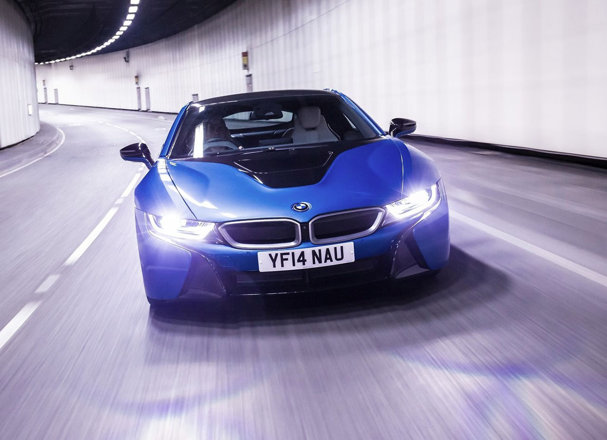 Công nghệ đèn laser trên BMW i8