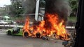 3 chiếc siêu xe Lamborghini đâm nhau bốc cháy tại Malaysia
