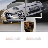 Xương cài đèn pha trái xe Porsche Cayenne S chính hãng