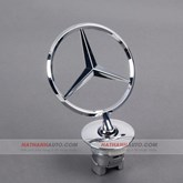 Lô gô ca pô trước xe Mercedes E300 năm 2009-2011 chính hãng