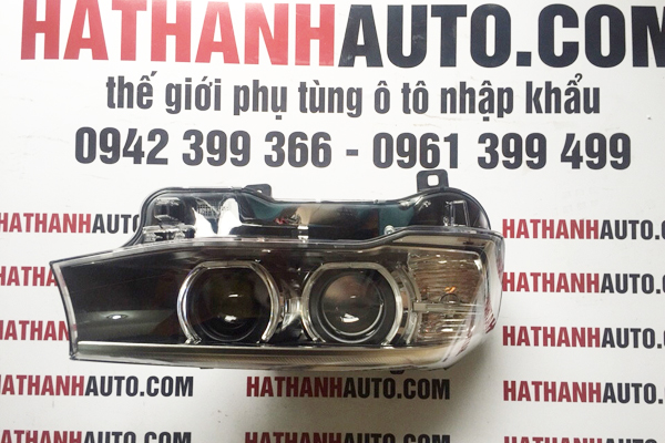 Đen pha trai, phai xe BMW X3 chinh hang