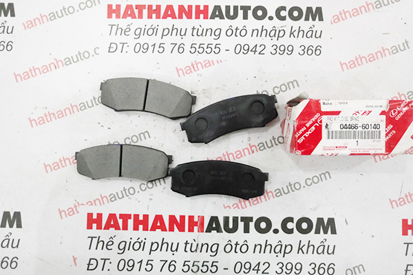 Má phanh (bố thắng) sau xe Toyota Land Cruiser Prado- 04466-60140