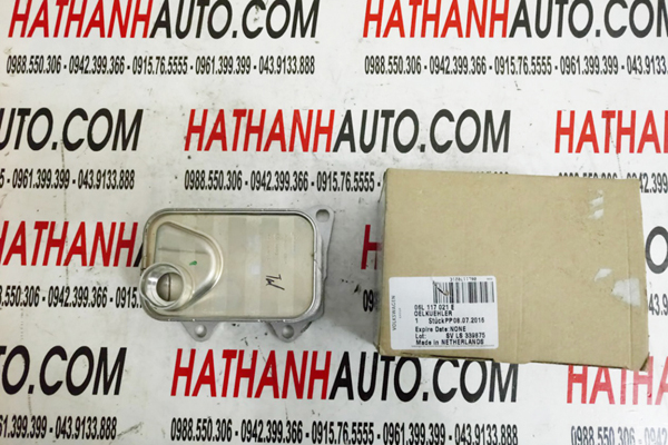 Két làm mát (sinh hàn) dầu (nhớt) máy xe Audi A3, A4, A5 - 06L117021E