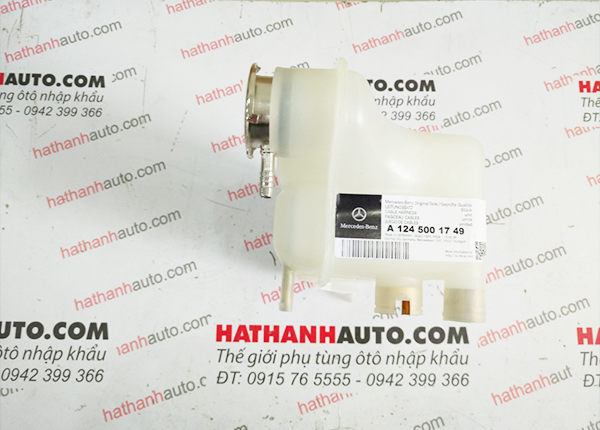 Bình nước phụ xe Mercedes W201, W124 - 1245001749