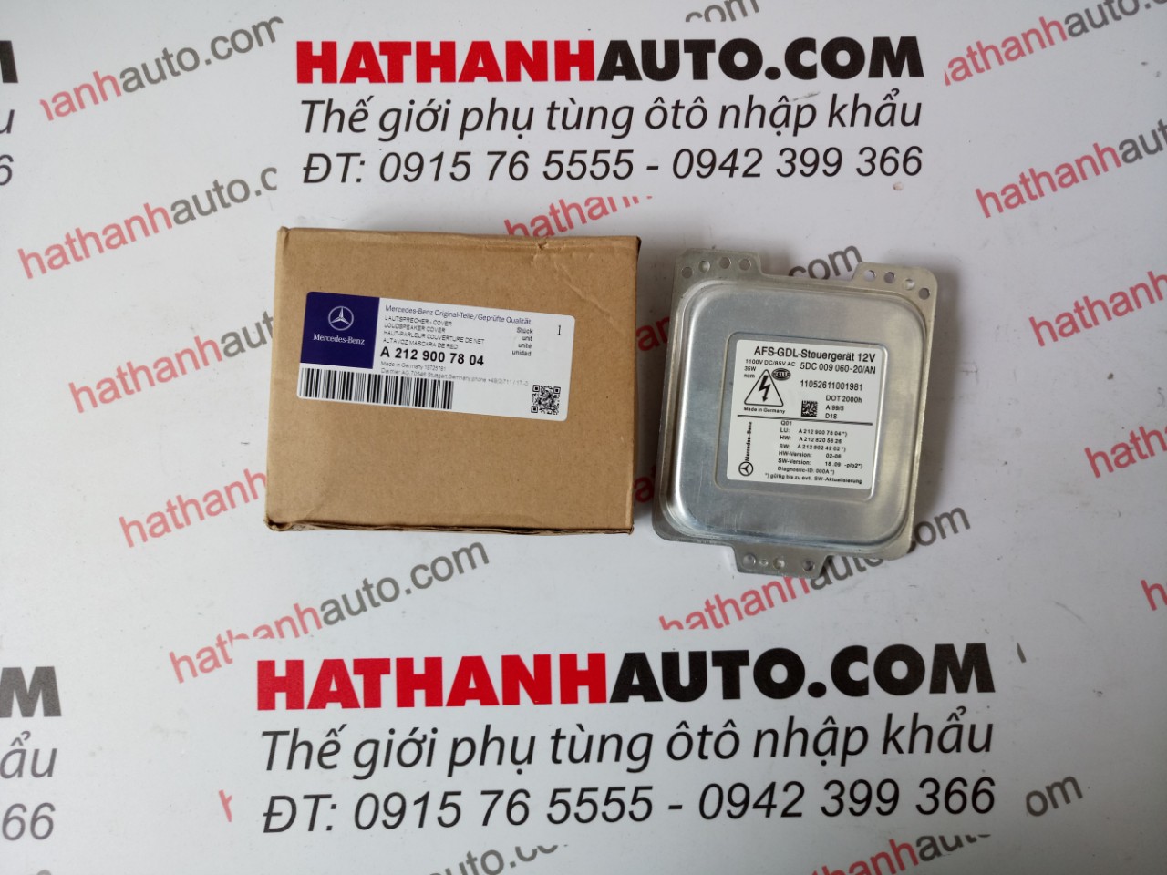 Hộp điều khiển đèn pha xe Mercedes E200, E220, E250 W212-2129007804