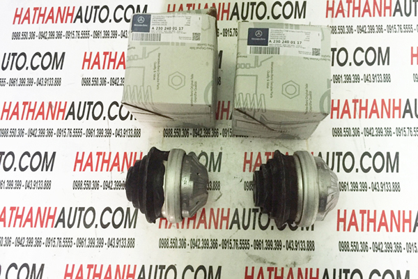 Cao su chân máy xe Mercedes C160, C180, C200 W203 - 2302400117