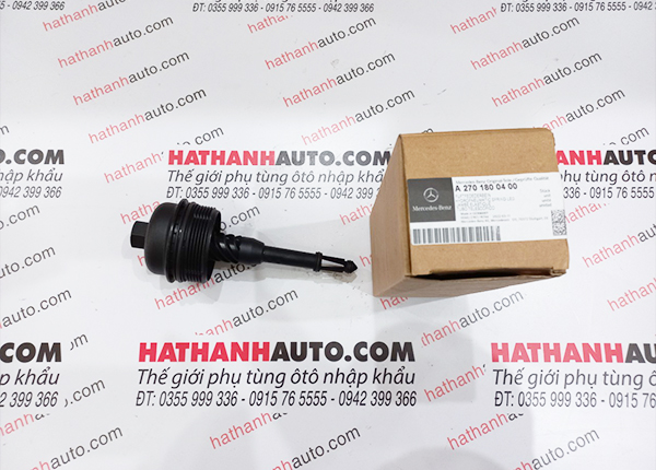 Nắp cụm két làm mát dầu máy xe Mercedes M270 - 2701800400