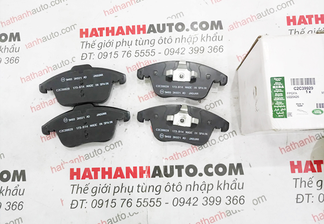 Má phanh (bố thắng) trước xe Jaguar XF, XJ XK, S Type, XJ8-C2C39929