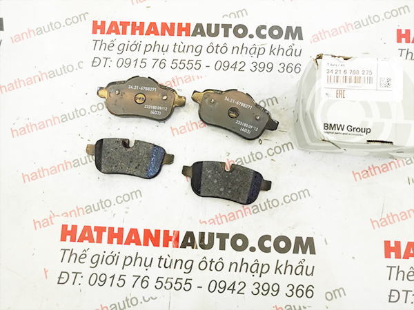 Má phanh (bố thắng) sau xe BMW Z4 E89 - 34216788275