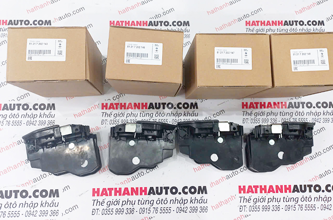 Ổ khóa ngậm cửa sau X1, X3, X5 - 51217202147 - 51217202148