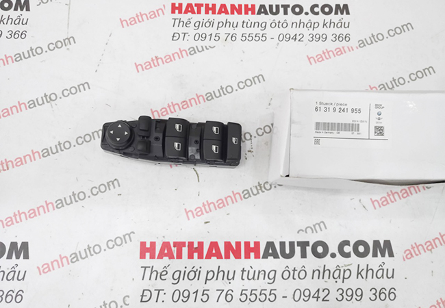 Công tắc lên xuống kính xe BMW 5 Series F07, F10, F11 - 61319241955