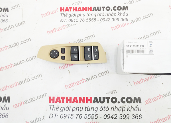Công tắc lên xuống kính tổng xe BMW 7 Series F01, F02 - 61319241916