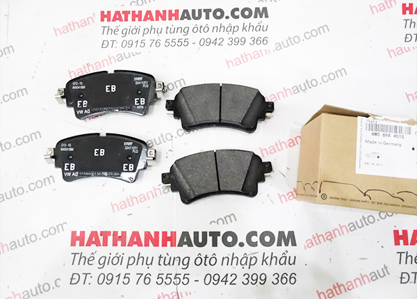 Má phanh (bố thắng) sau xe Audi A4, S4, A5, S5 - 8W0698451Q