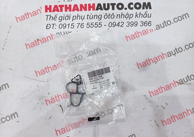 Gioăng cụm két làm mát dầu máy xe Volkswagen Touareg - 06E115446