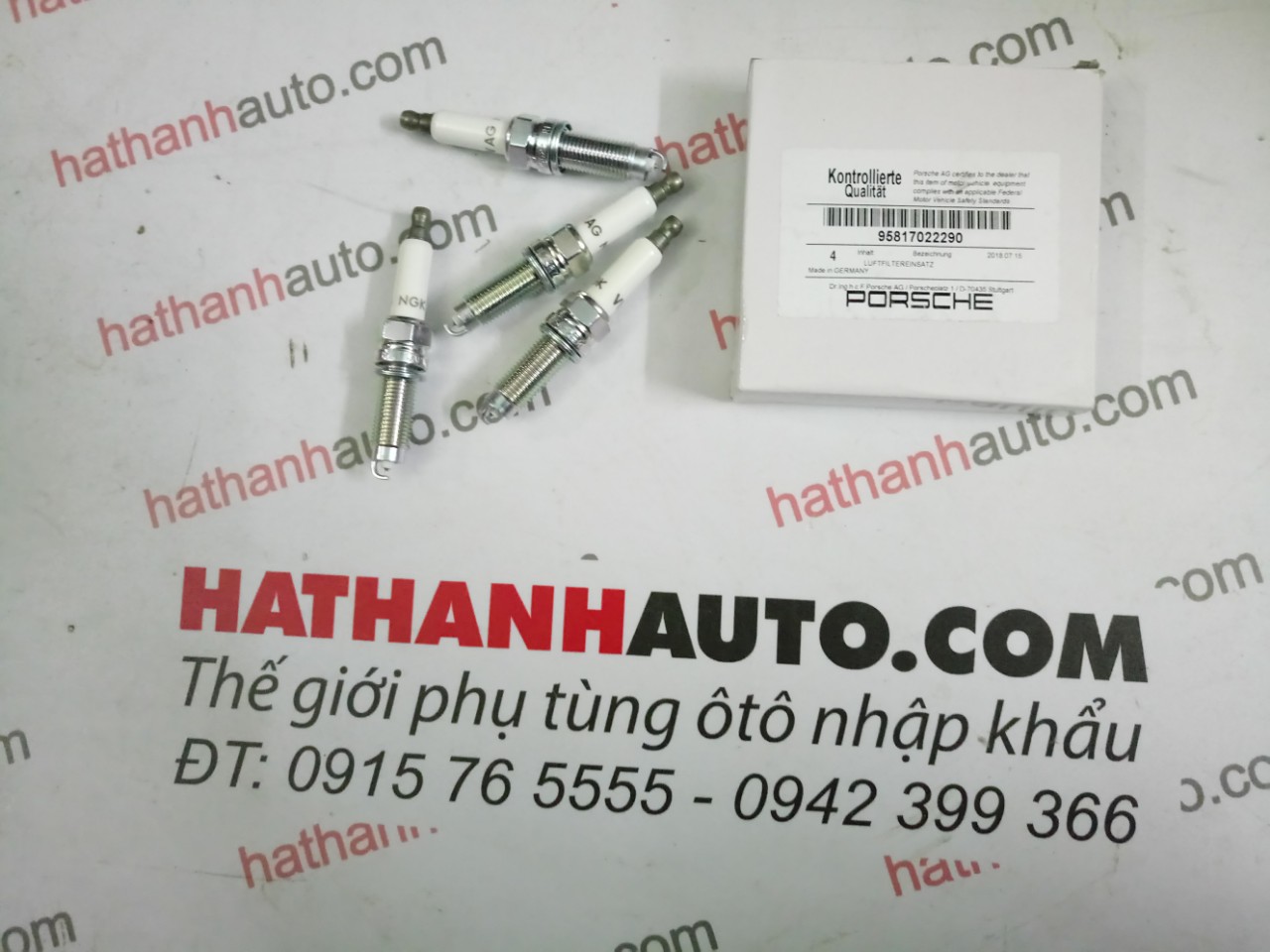 Bugi đánh lửa xe Audi A8 - 95817022290 - 101905622A