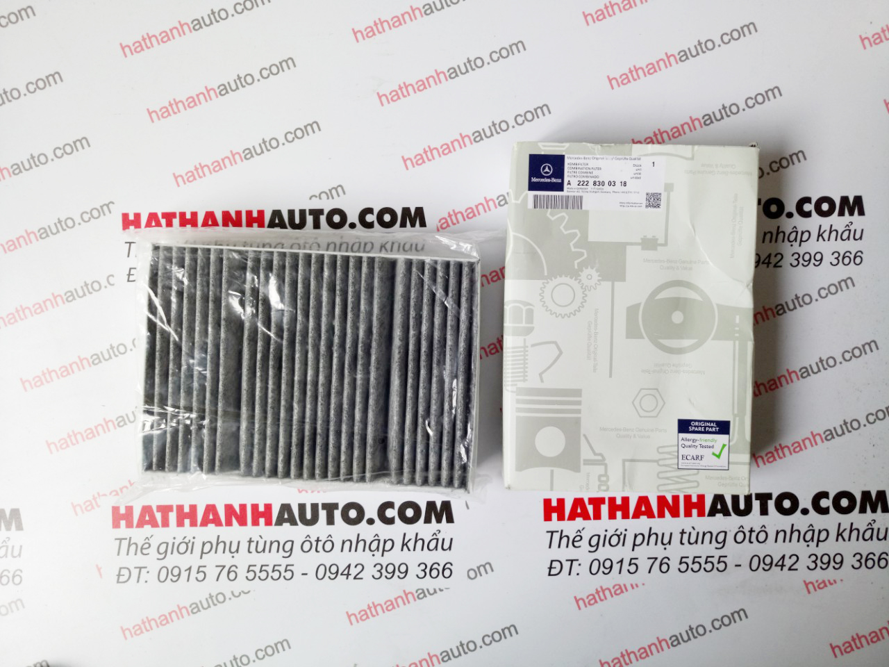 Lọc gió điều hòa xe Maybach S560, Maybach S500 - 2228300318