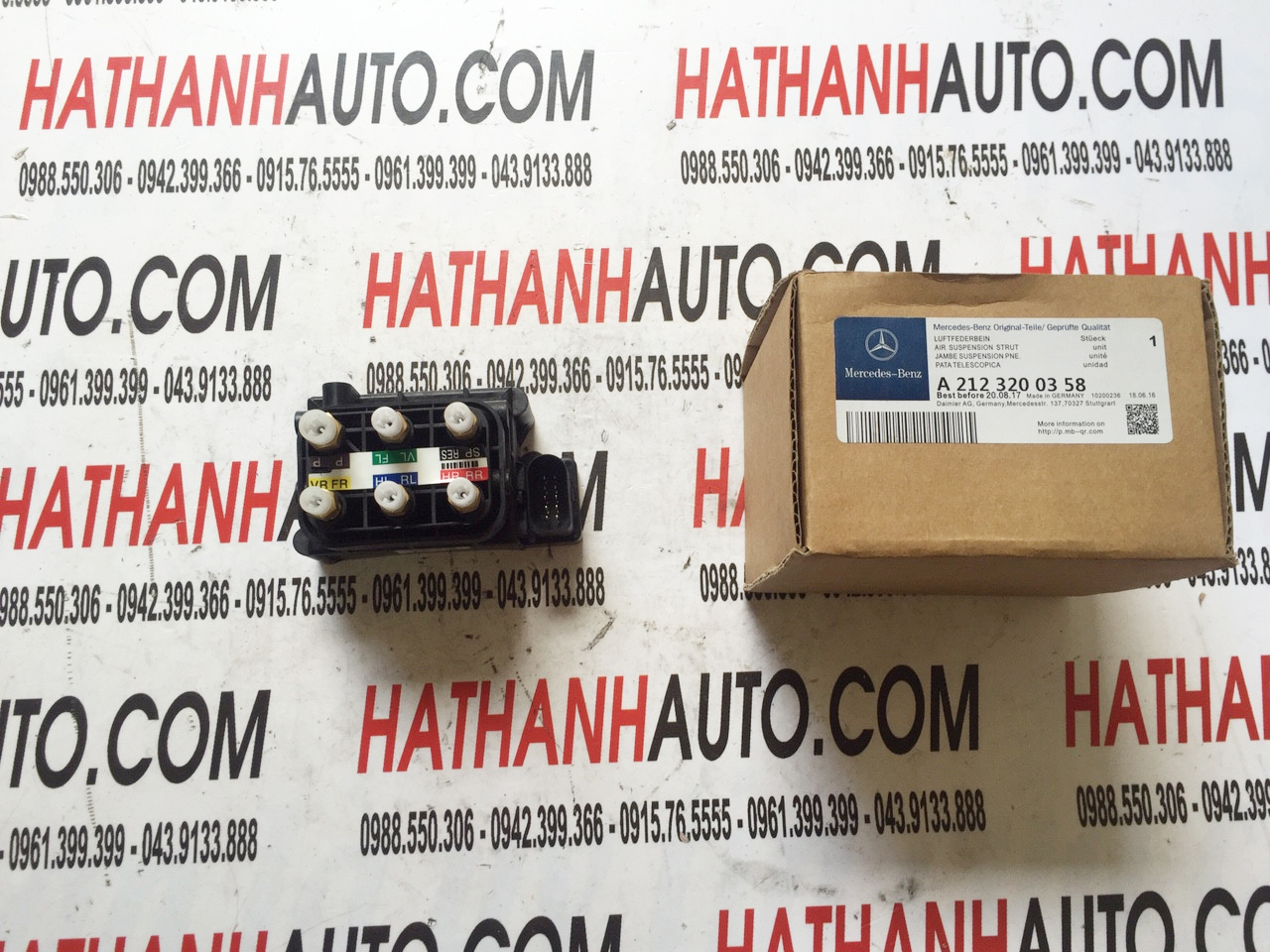 Van chia hơi nâng gầm xe Mercedes CL550, CL600, CL63 AMG - 2123200358