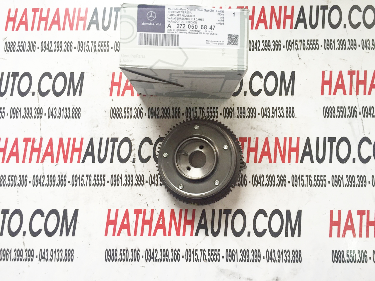 Bánh răng (nhông) cam xả trái xe Mercedes C180, C200 - 2720506847