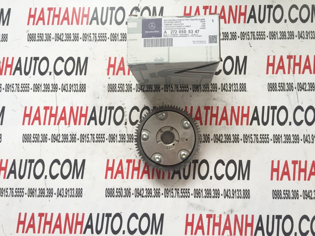 Bánh răng (nhông) cam hút phải xe Mercedes C180, C200 - 2720505347