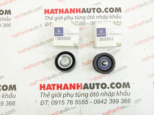 Bi (buly) tăng trơn dây cu roa xe Mercedes M278 - 2782020619