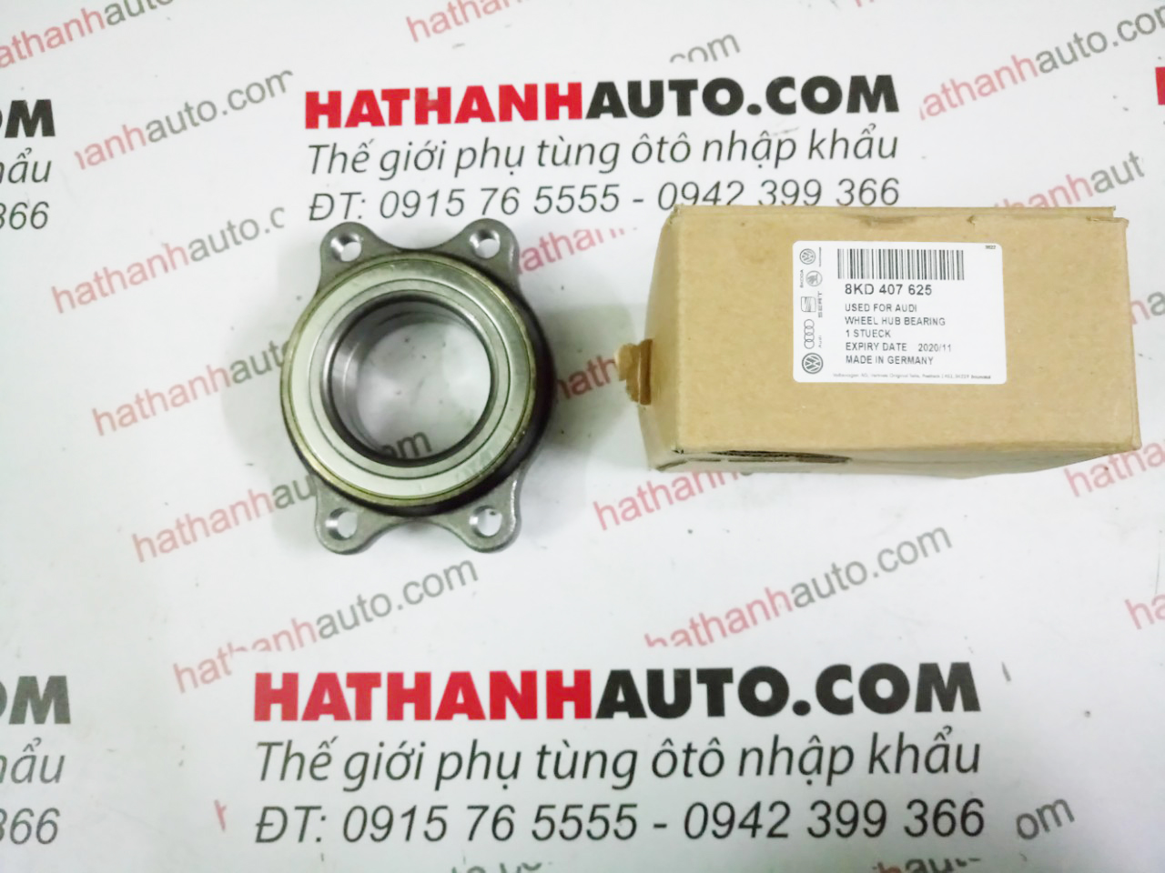 Bi moay ơ (bạc đạn) trước xe Audi RS6, A8 - 8K0407625