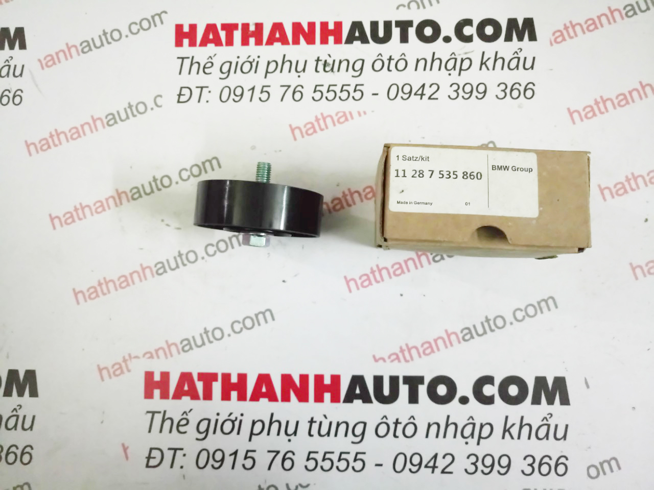 Bi tỳ (bu ly) trơn dây cu roa xe BMW 1 Series E81, E82 - 11287535860