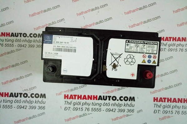 Bình điện (ắc quy) chính xe Mercedes C Class, CL Class - 0055411001