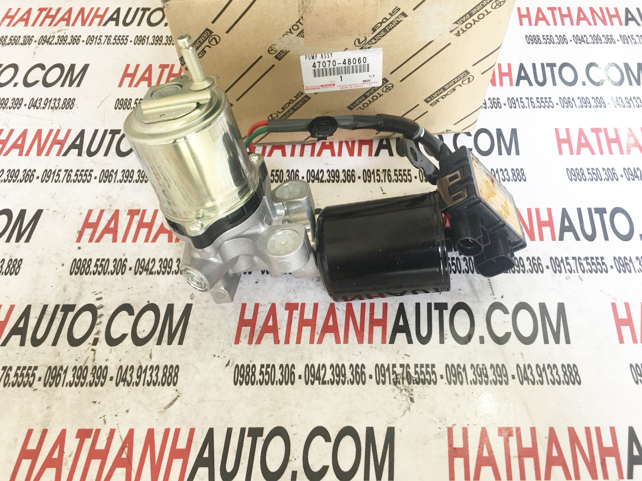 Bộ (bơm) tăng áp phanh ABS xe Toyota Highlander - 47070-48060