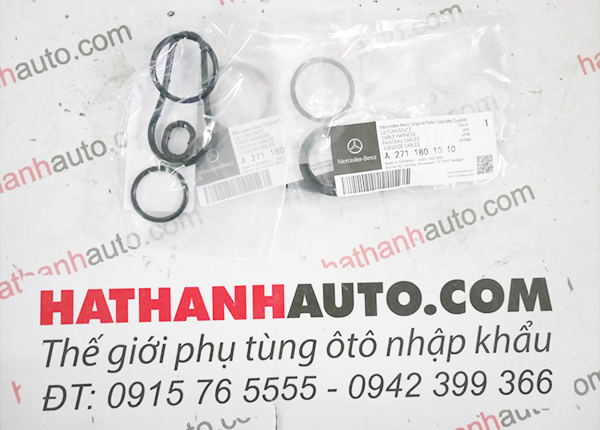 Bộ gioăng két làm mát dầu máy xe Mercedes M271 - 2711801010