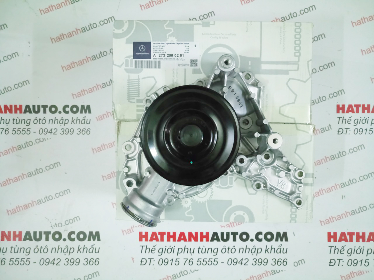 Bơm nước động cơ xe Mercedes CL550, CLK550, CLS550 - 2732000201