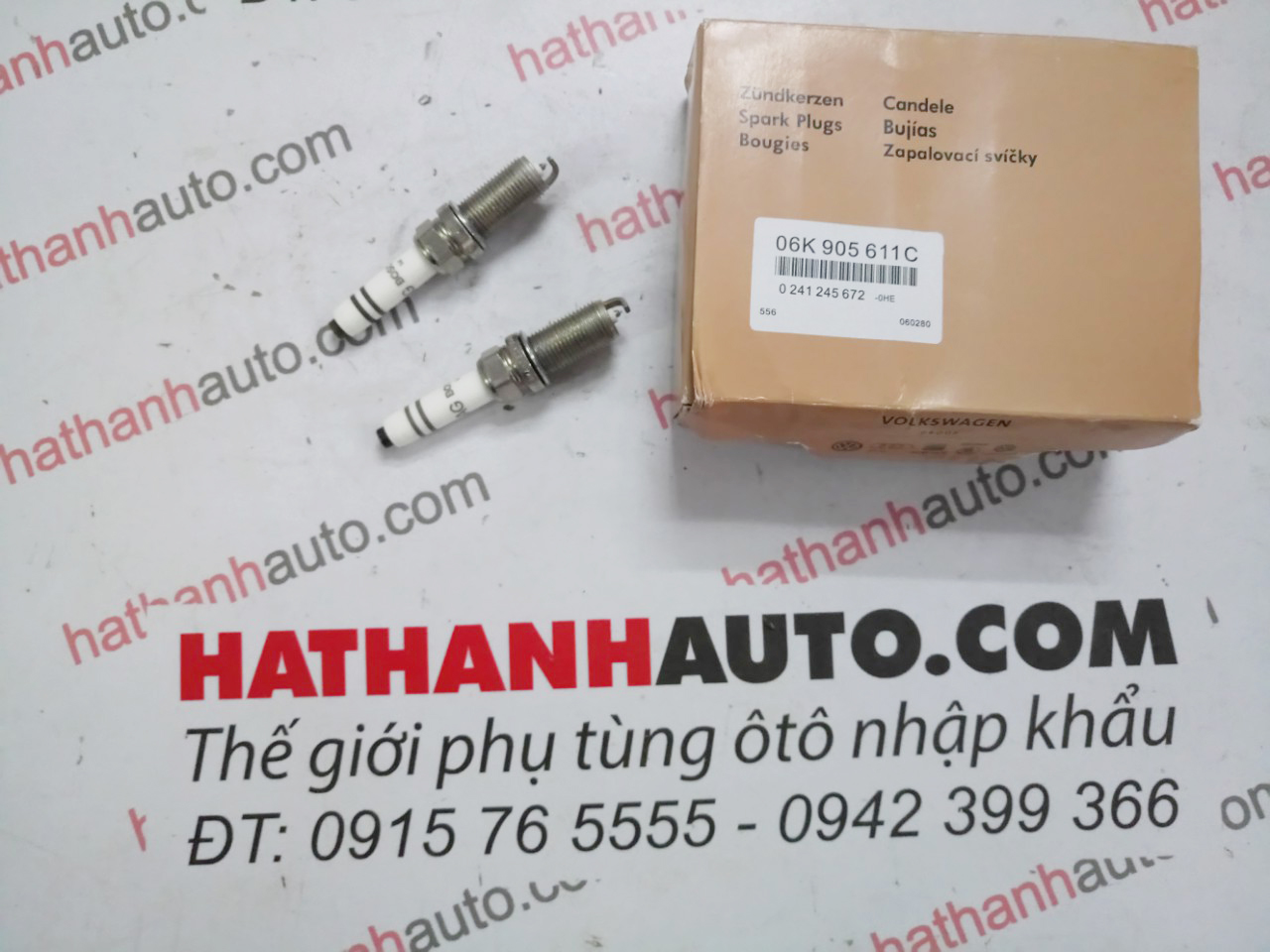 Bugi đánh lửa xe Audi A1, A3, S3, A4, A5, A6, A7 - 06K905611C