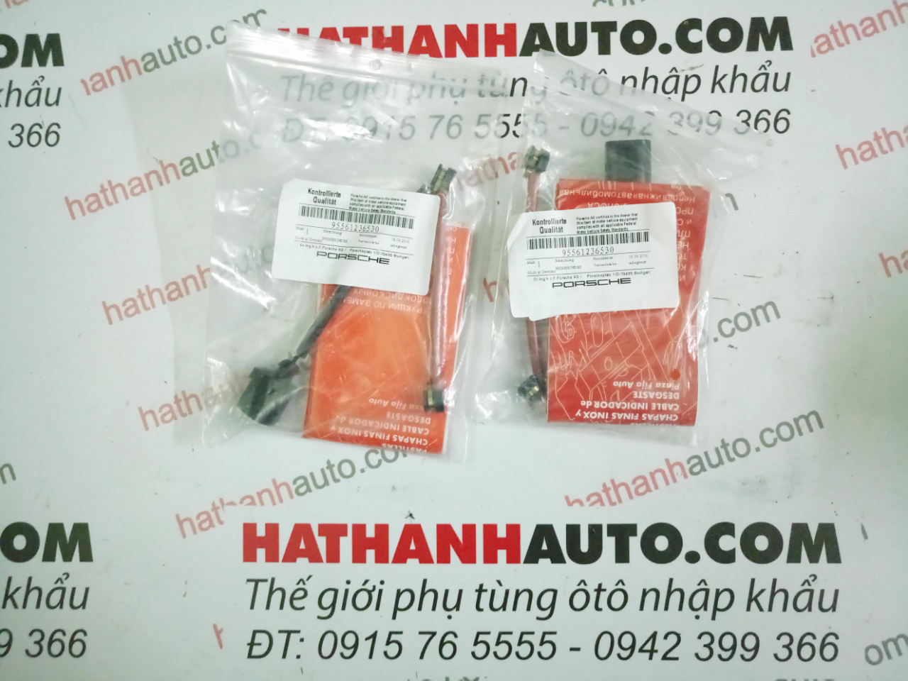 Cảm biến báo mòn má phanh sau xe Volkswagen Touareg - 95561236530