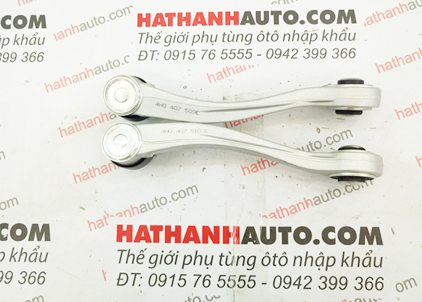 Càng i (nhôm) cong xe Audi A8 - 4H0407510E - 4H0407509E