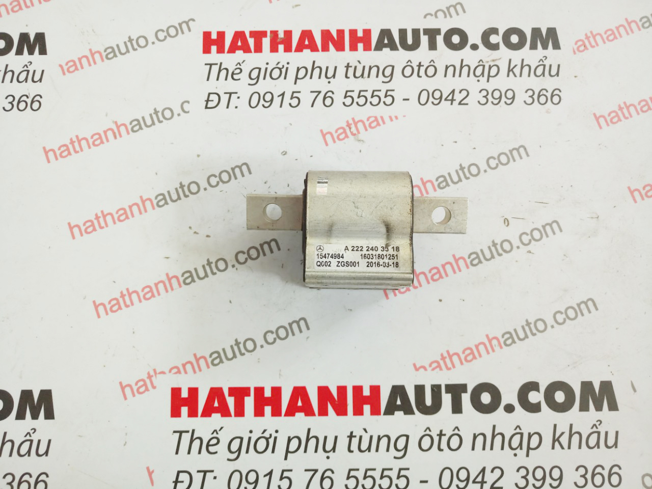 Cao su chân số xe Mercedes S320, S350, S400, S450 W222 - 2222403318