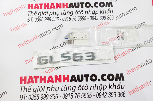 Chữ GLS63 xe Mercedes GLS Class - 2228170415