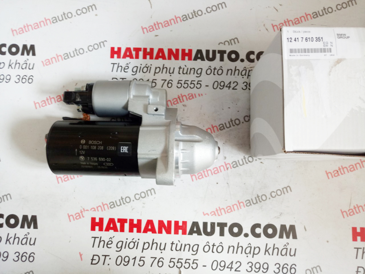 Củ (máy) đề xe Rolls Royce Phantom - 12417610351 - 12 41 7 610 351