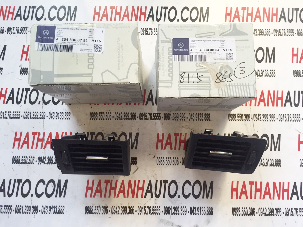 Cửa gió điều hòa phải xe Mercedes C180, C200, C230 W204-2048300854