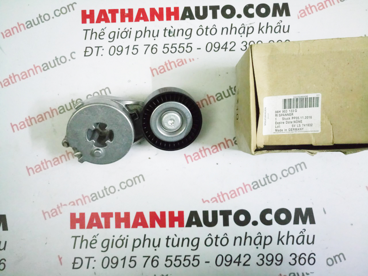 Cụm tăng dây cu roa xe Audi A5, A4, Q5 - 06H903133G - 06H903133