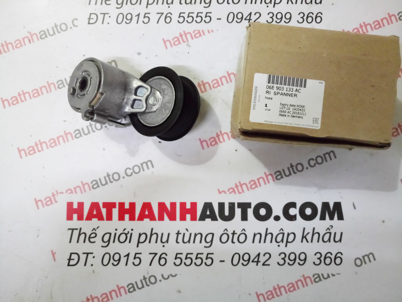 Cụm tăng dây cu roa xe Audi S4, S5, S6, S8 - 06E903133AC