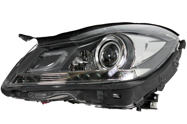 Đèn pha trái xe Mercedes C250 CGI năm 2009 - 2048203539