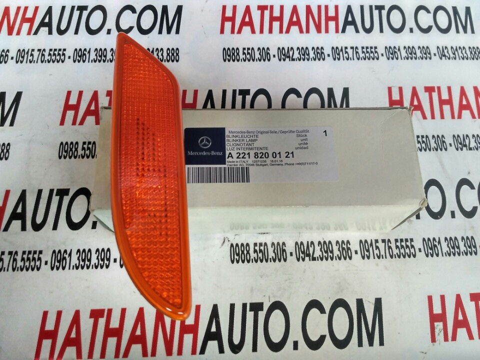 Đèn xi nhan tai trái xe Mercedes S350, S550, S600 W221 - 2218200121