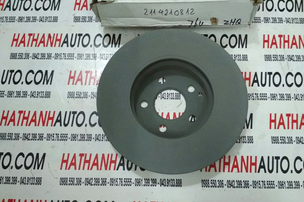 Đĩa phanh (thắng) trước xe Mercedes E270, E280 W211 - 2114210812