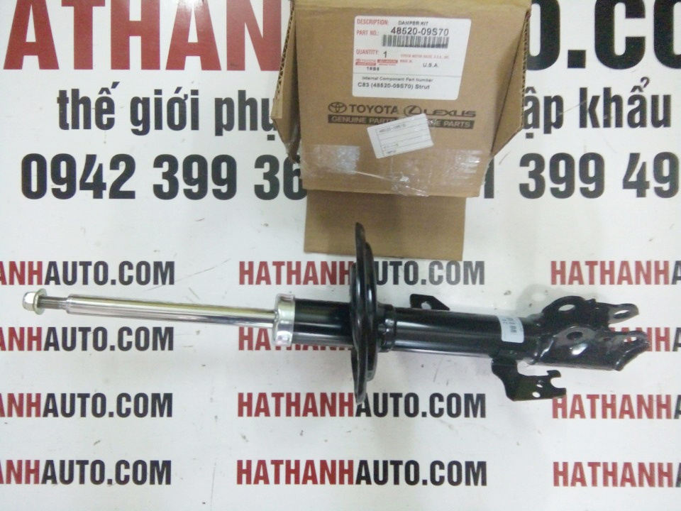 Giảm xóc (phuộc nhún) trước trái xe Toyota Sienna - 48520-09S70