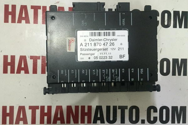 Hộp điều khiển ghế trước trái xe Mercedes C320 - A2118704726