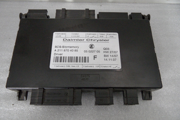 Hộp điều khiển ghế lái xe Mercedes E240 năm 2004-2005 - 2118704085