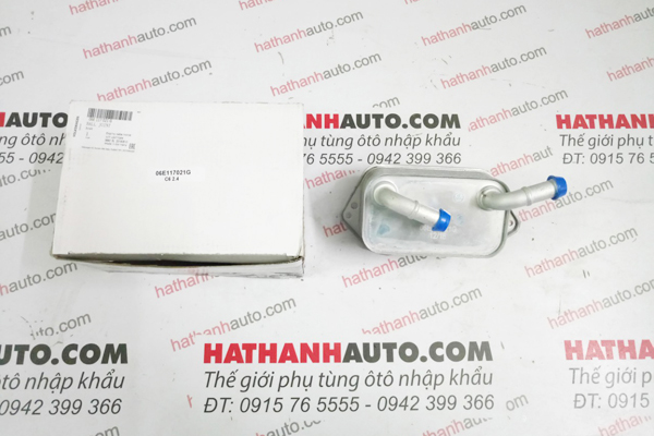 Két làm mát dầu (nhớt) máy xe Audi A4, A5, A6, A7, A8 - 06E117021G