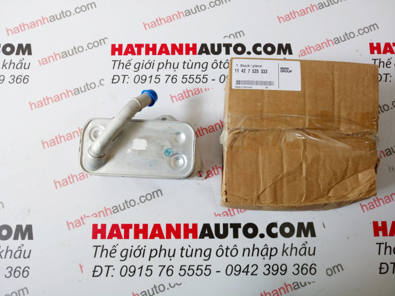 Két làm mát dầu (nhớt) máy xe BMW 116i, 118i, 120i - 11427525333