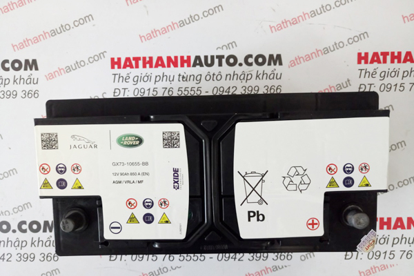 Bình điện (ắc quy) chính xe Jaguar XT, XK8, XR8, X350 - LR018609