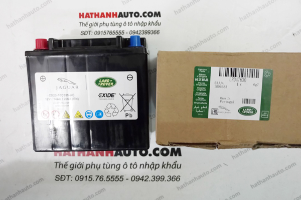 Bình điện (ắc quy) phụ xe Jaguar XFR, XFR-S - LR047630