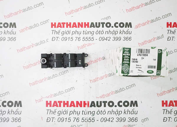 Công tắc lên xuống kính tổng xe Range Rover Sport - LR078894